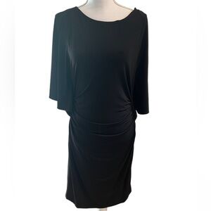 🔥🔥Muse Lack Size 12 MIDI Dress Split Sleeve Chain Decor Back